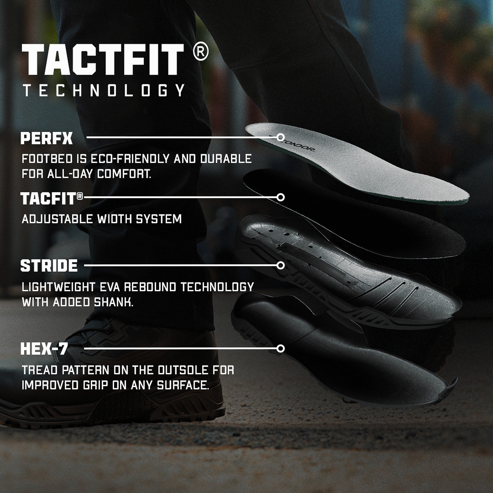 Brigade 8" Tactical Boots