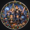 Ornament - Round Slate